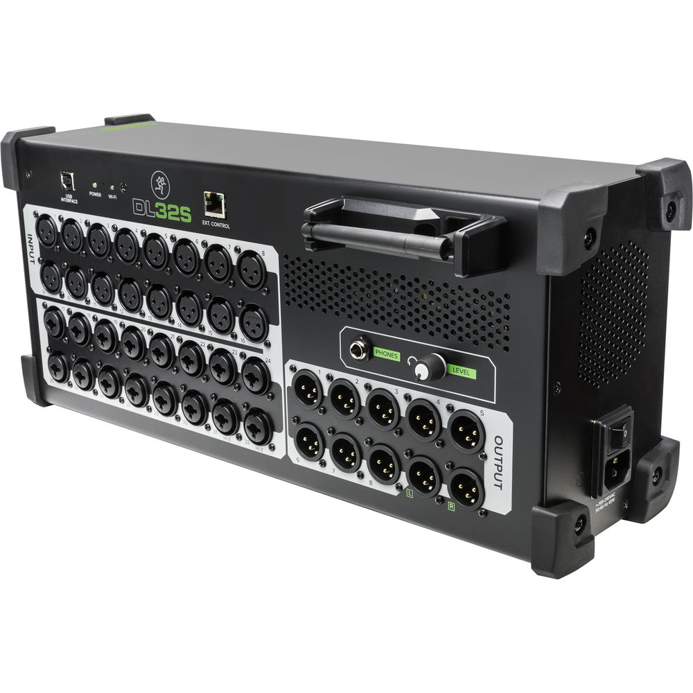 Mackie DL32S 32Channel Wireless Mixer w/ Mixer Bag, Headphones & Cable