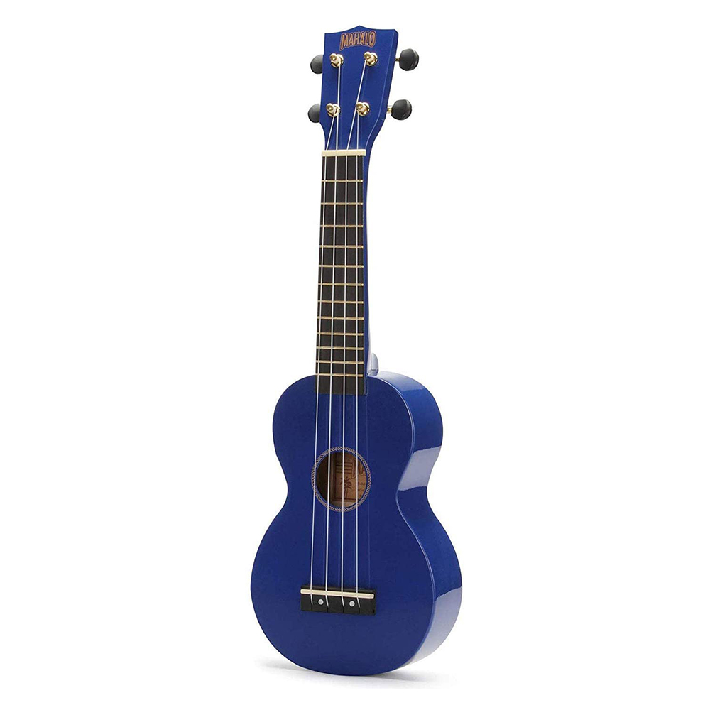 Mahalo Ukuleles Rainbow Series, 4String Ukulele, Right, Blue (MR1BUK