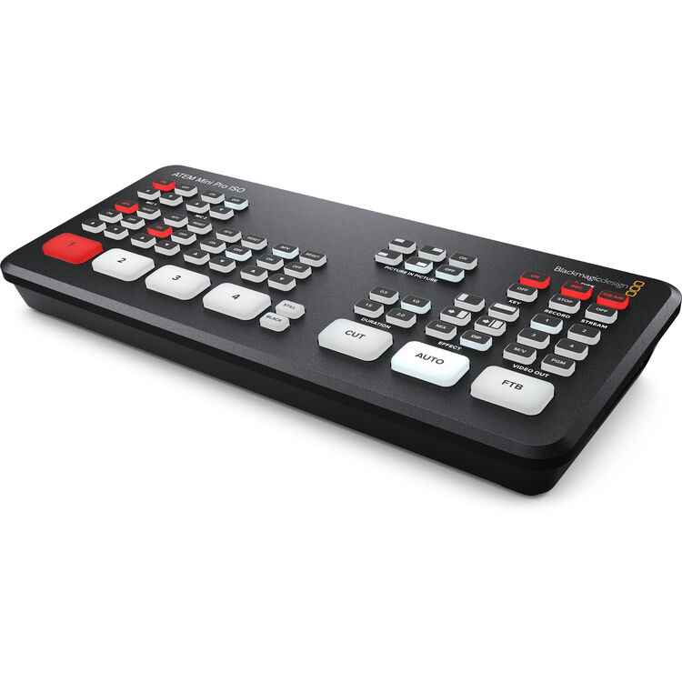 【Blackmagic Design】 ATEM Mini Pro Blackmagic Design ATEM Mini Pro ISO HDMI Live Stream Switcher