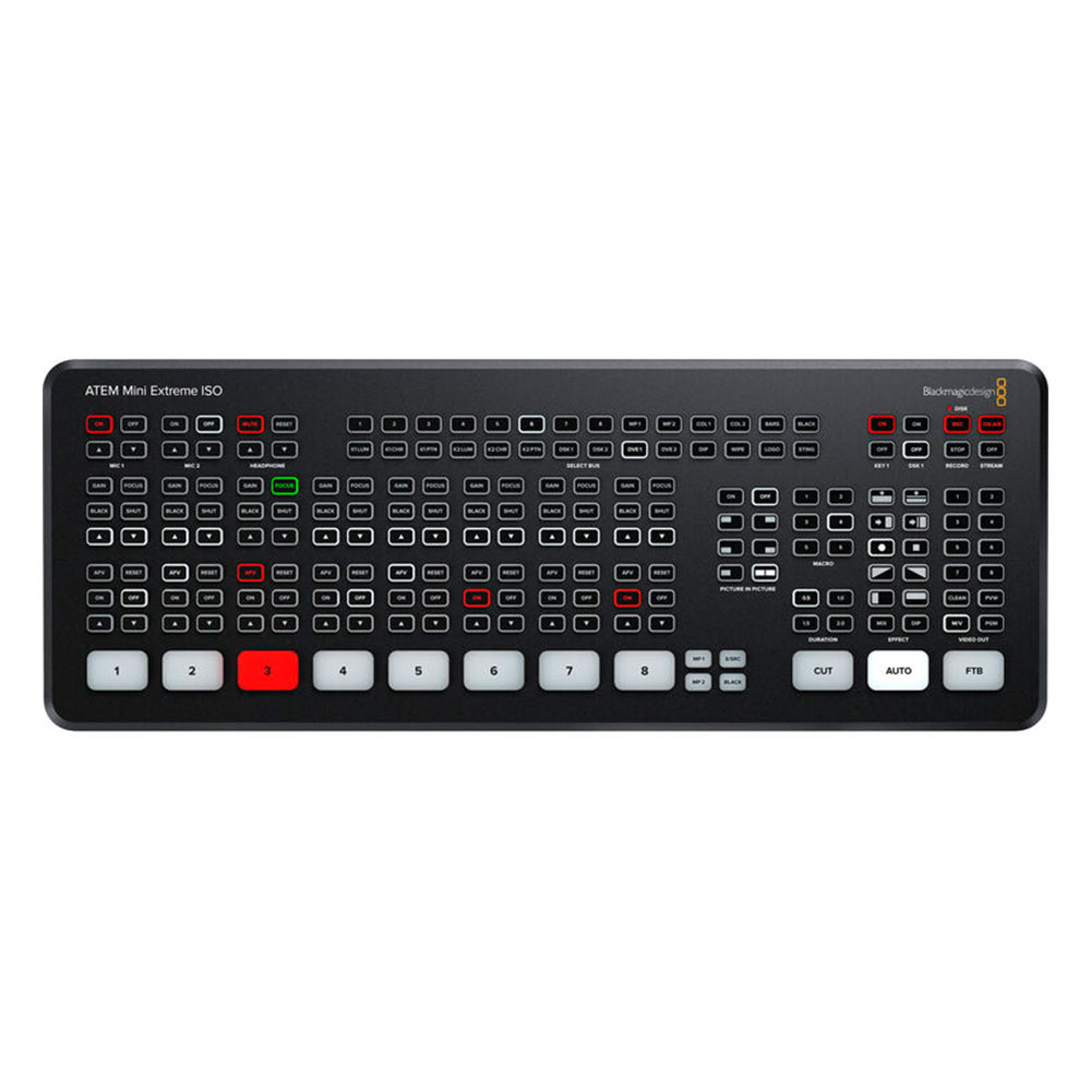 【lsdominique】ATEM Mini Extreme ISO Black Magic Design ATEM Mini Extreme ISO SWATEMMINICEXTISO NEW
