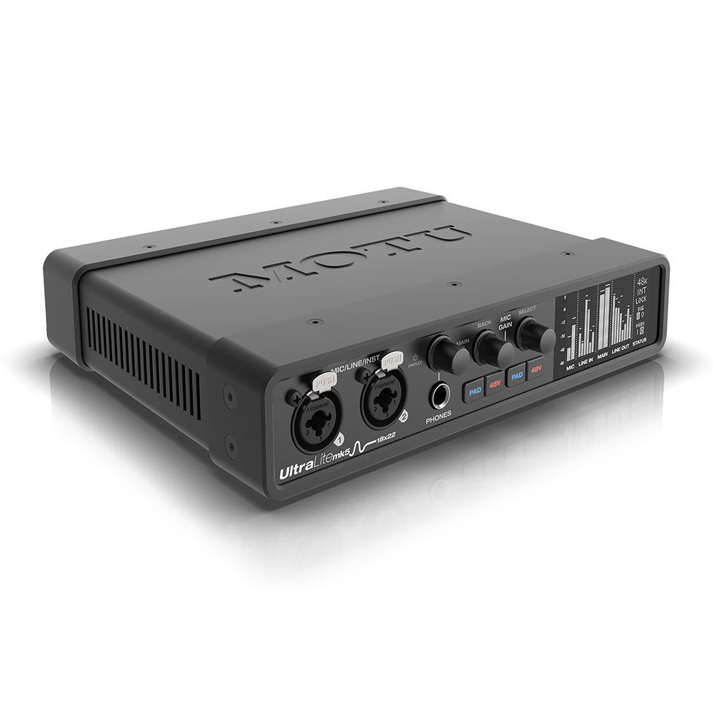 Motu UltraLite-mk5 18x22 USB Audio Interface with DSP