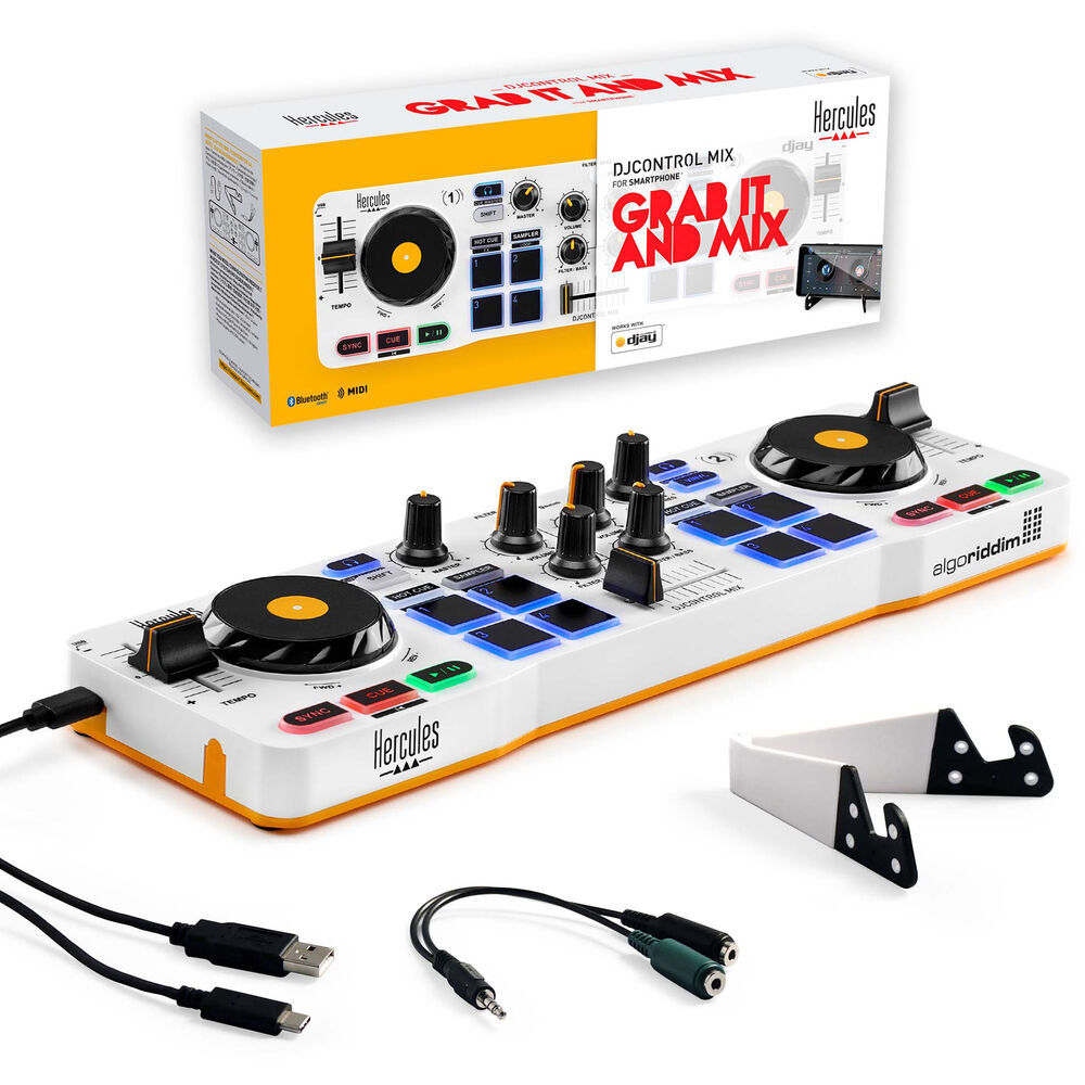 Hercules DJControl Mix DJ Software Controller with Algoriddim Djay