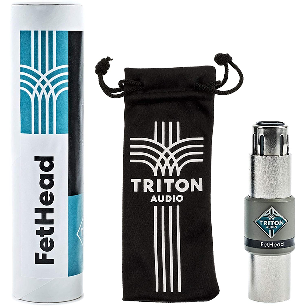 TRITON AUDIO FetHead In-Line Microphone Preamp w/ XLR-XLR