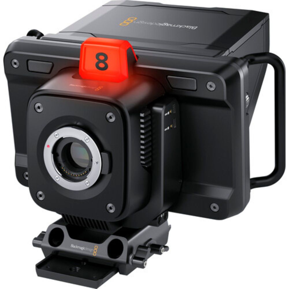 Blackmagic Studio Camera 4K Plus G2 w/ Studio Headphones, Cable