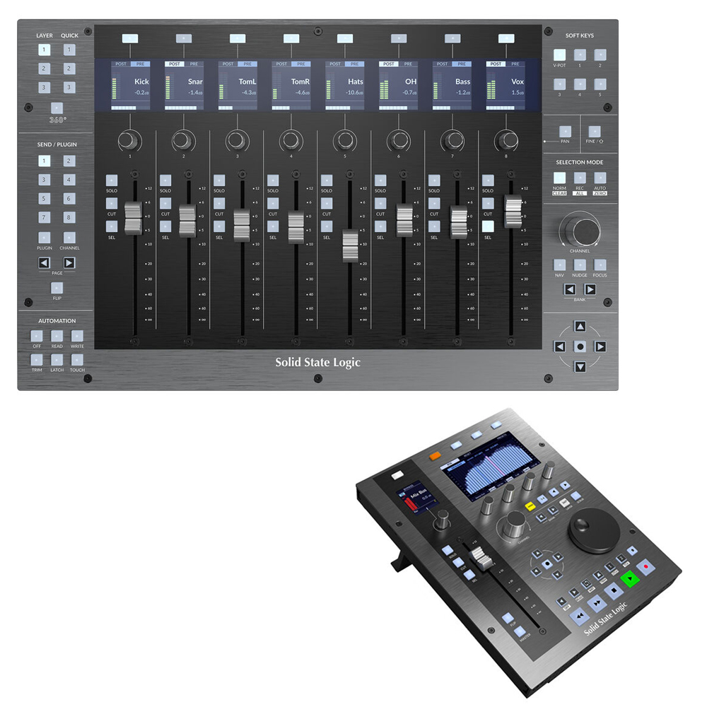 Solid State Logic UF8 Advanced DAW Controller Bundle w/ DAW