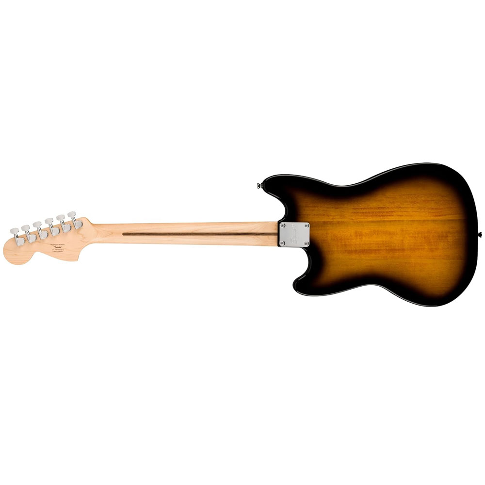 Squier Sonic Mustang Electric Guitar 2-Color Sunburst, Maple