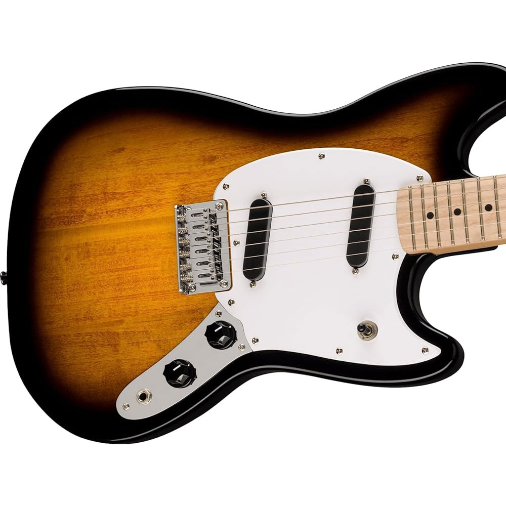 ギター Squier Sonic Mustang 2-Color Sunburst Amazon.com: Squire Sonic Mustang Electric Guitar, 2-Color