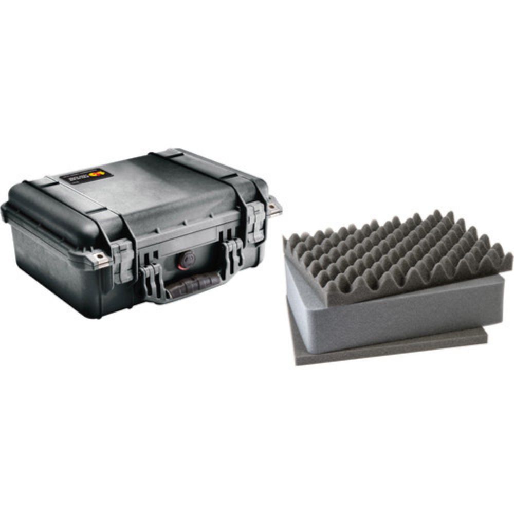 Pelican 1450 Case With Foam (Black) | eBay