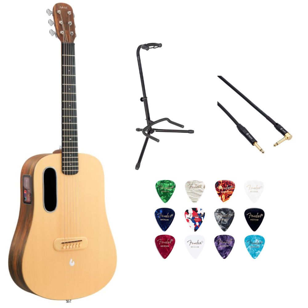LAVA ME 4 Spruce 36 Brown w/ Guitar Stand, Kopul Cable, Guitar