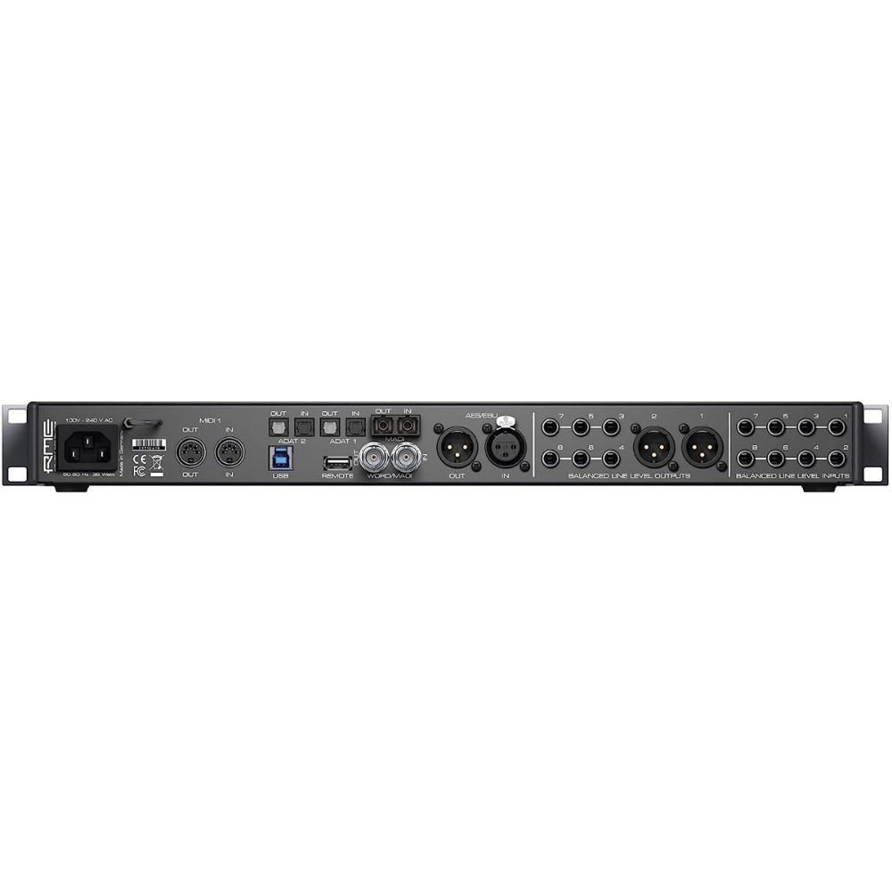 RME Fireface UFX III 188-Channel Audio Interface w/ Calibration