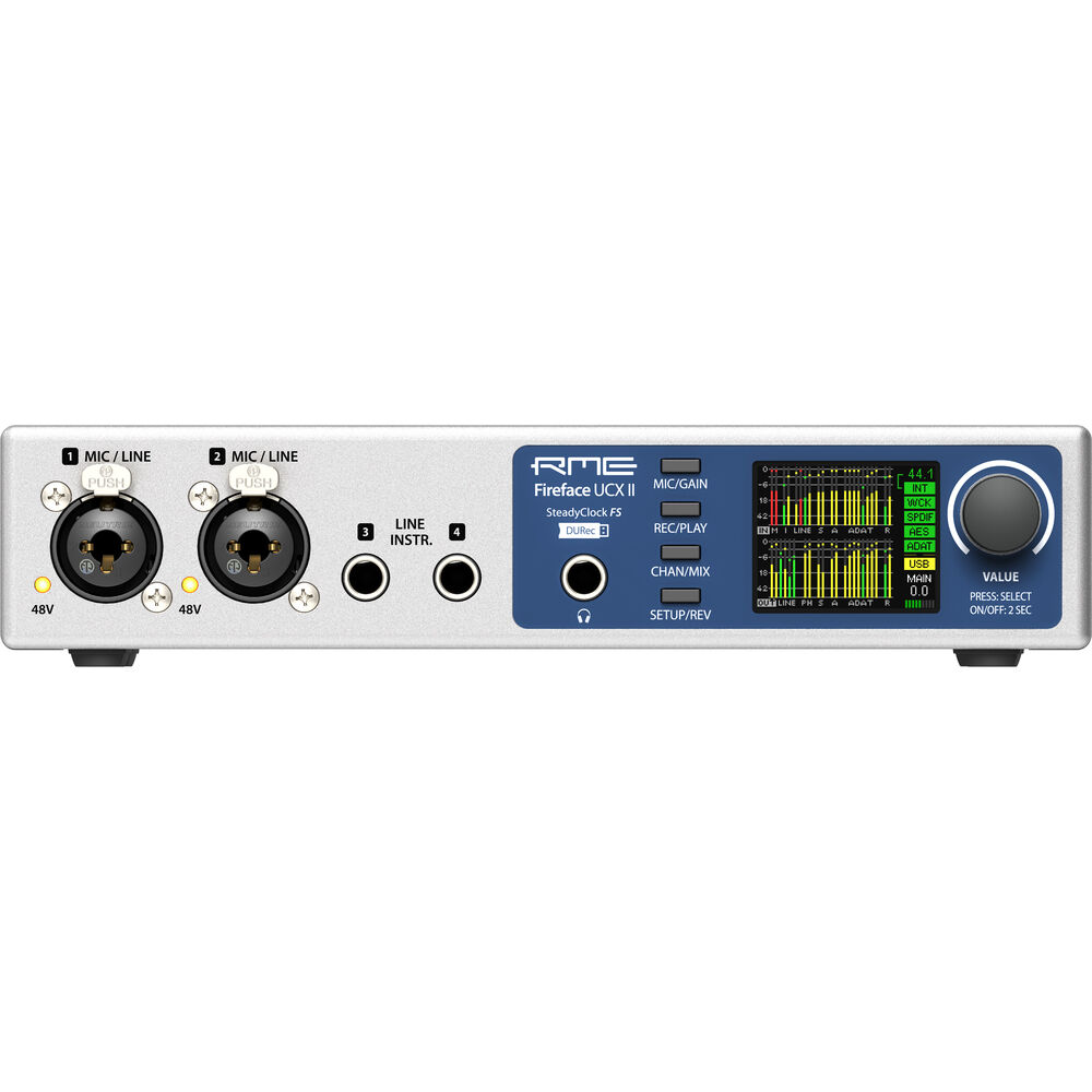 RME Fireface UCX II Desktop 20x20 Audio Interface w/ Calibration