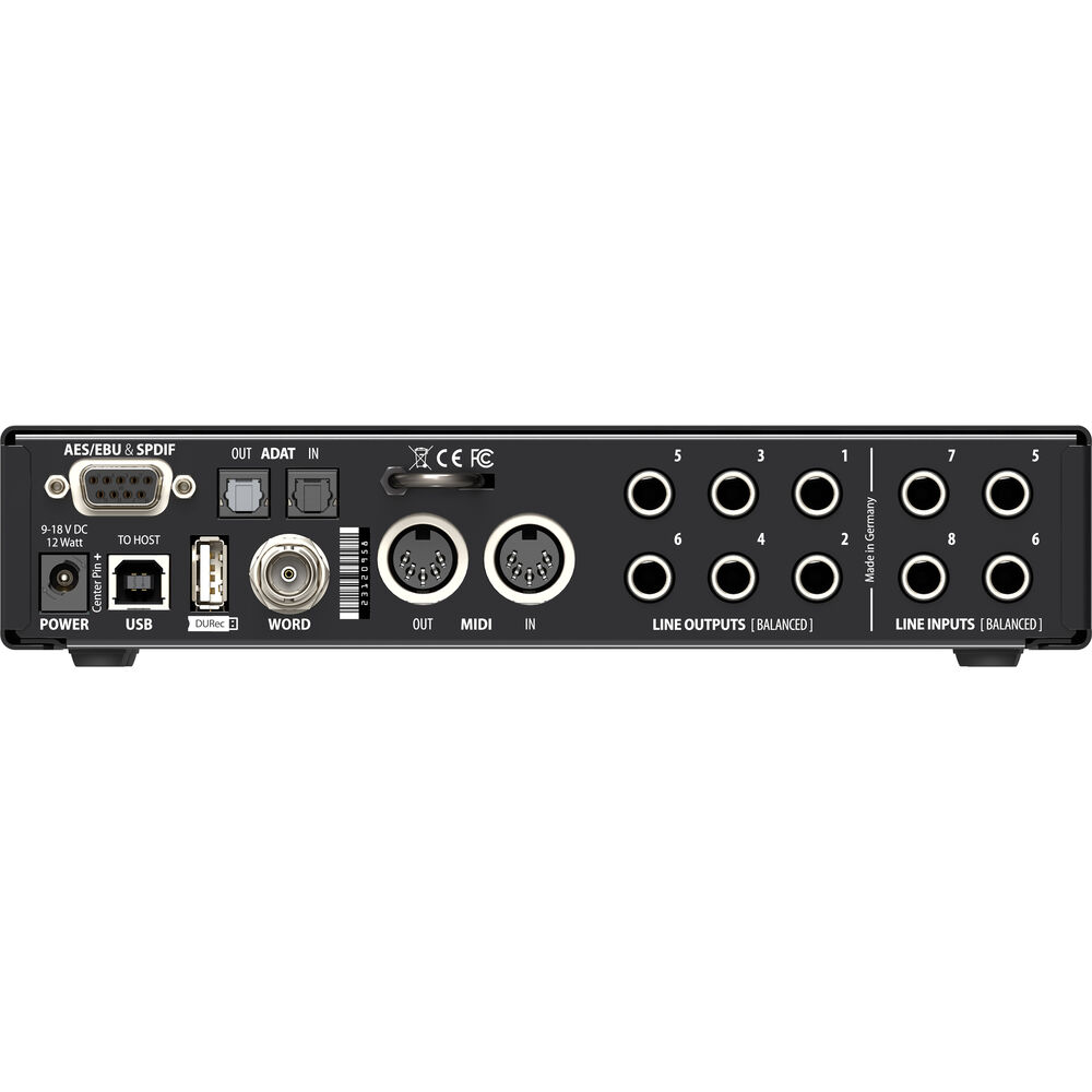 RME Fireface UCX II Desktop 20x20 Audio Interface w/ Calibration