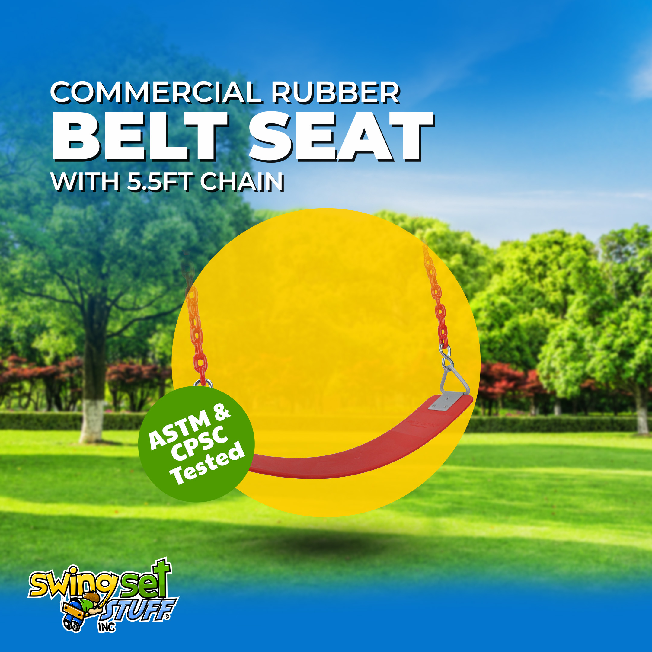 Swingset Chain Swing Set Stuff Inc. Highback Full Bucket With 8.5' Coated  Chain \u0026 SSS Logo Sticker, Pink Bucket Toddler Swing, image size:2160x2160