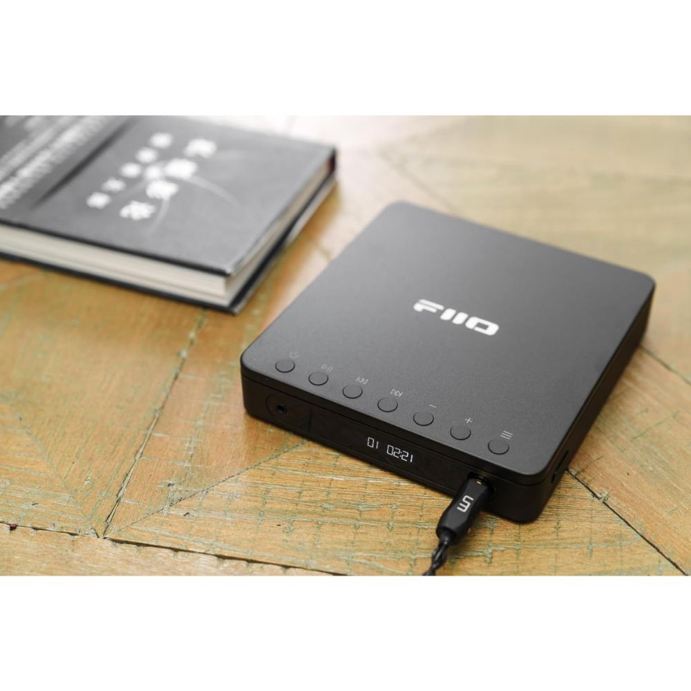 FiiO DM13 Portable Stereo CD Player with Bluetooth (Black) | eBay