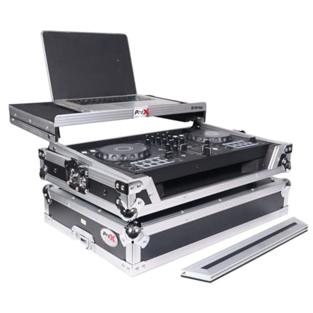 CBDYWVR Draagtas voor Pioneer DDJ 400/DDJ FLX4/DDJ 200/DDJ SB2 SB3/Roland DDJ 202 en Inpulse 300 Controller Ttaveltas met verstelbare schouderriem
