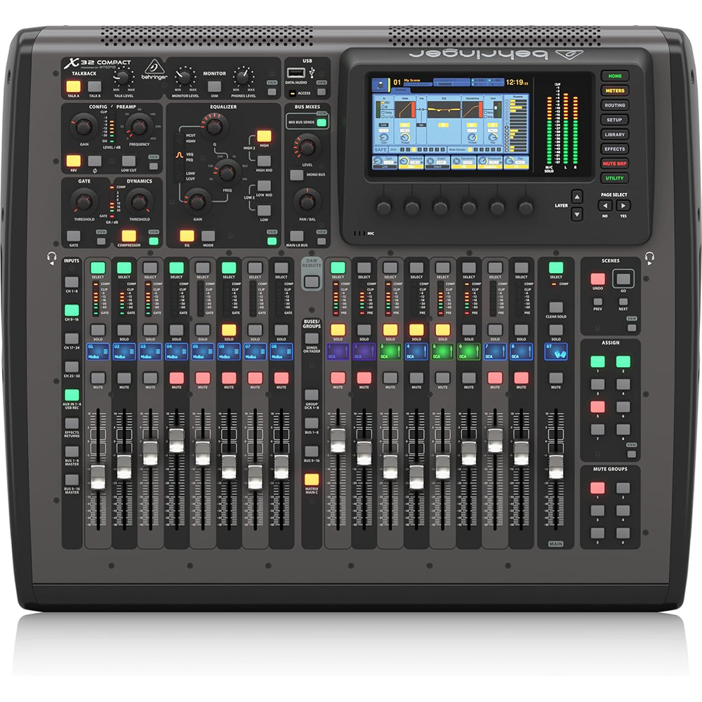 behringer X32 & SD8 ほかフルセット Behringer X32 COMPACT 16 x 8 Digital Mixing Console w/ S32 Digital