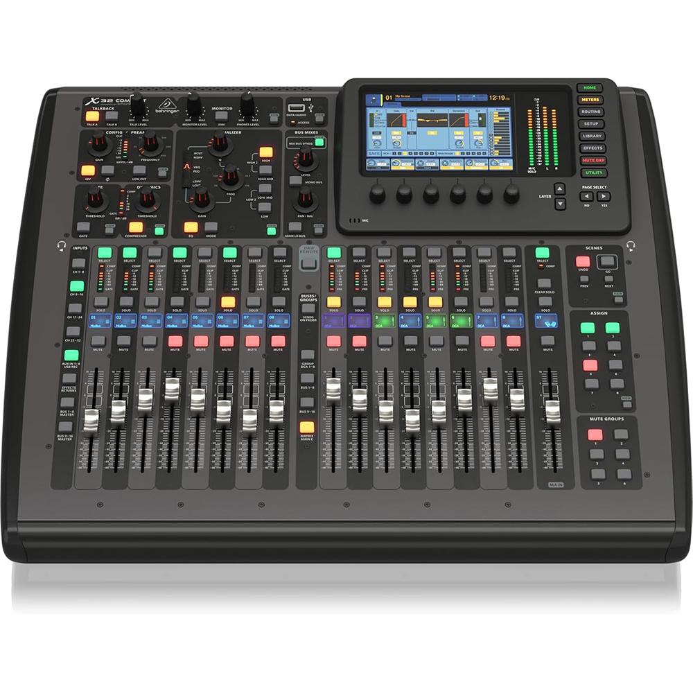 Behringer X32 COMPACT 16 x 8 Digital Mixing Console w/ S32 Digital