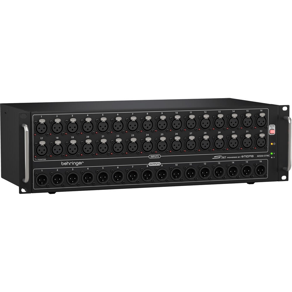 Behringer X32 COMPACT 16 x 8 Digital Mixing Console w/ S32 Digital