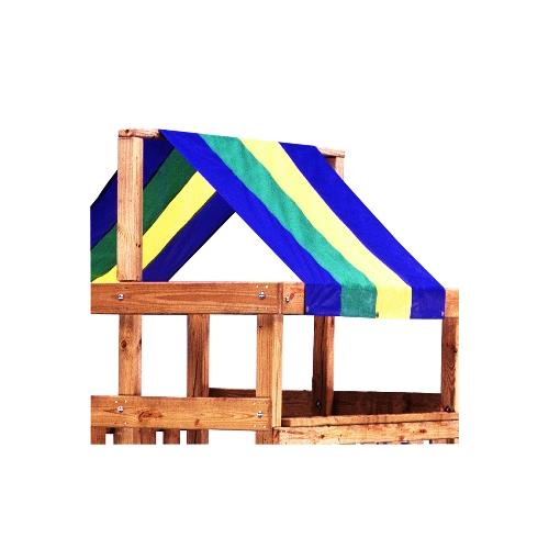 SWING SET STUFF REPLACEMENT TARP 52" X 90" MULTI COLOR park wood